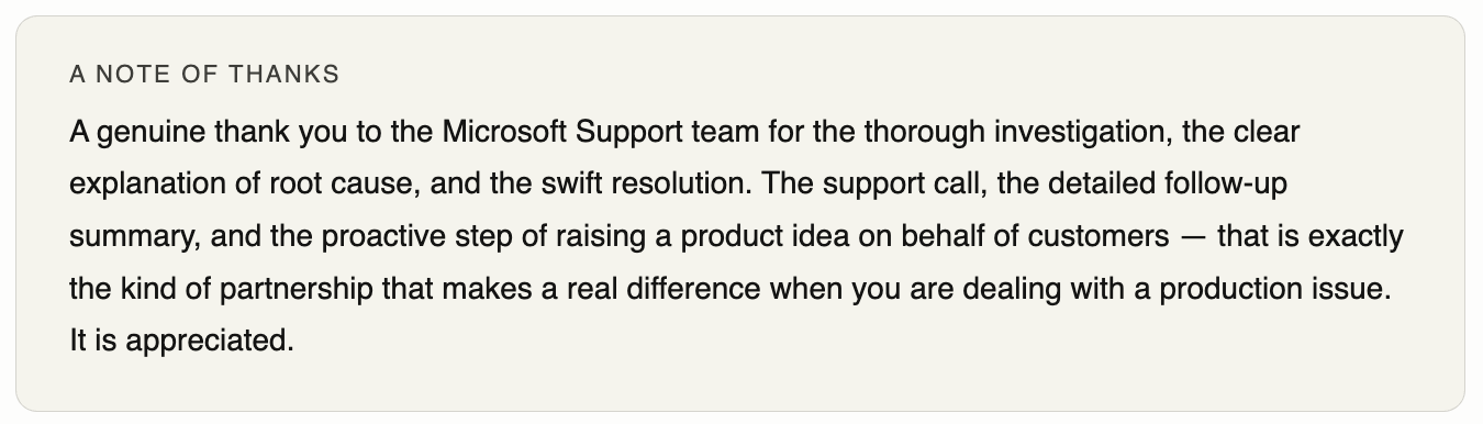 Microsoft Fabric product idea details